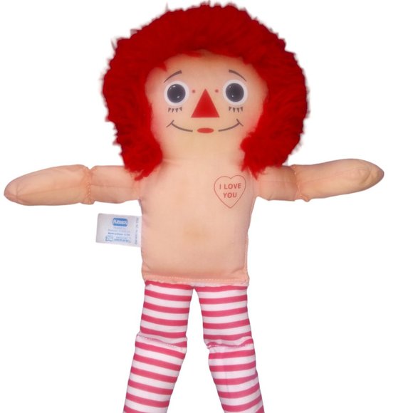 Playskool | Toys | Vintage Playskool Raggedy Ann I Love You Heart Soft